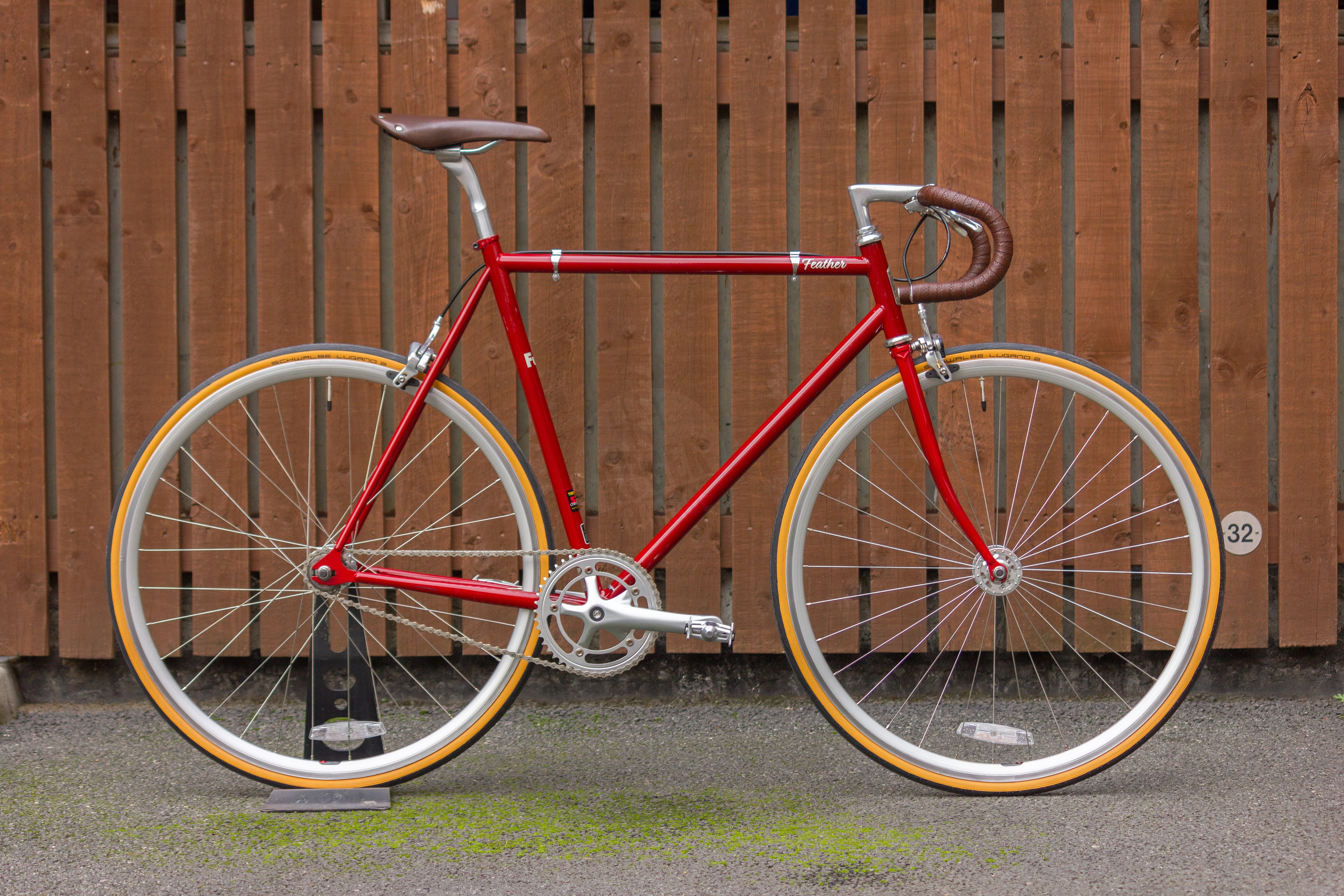 Fuji Feather 2022 Vintage Single Speed Fixie Fixed Gear – Roger