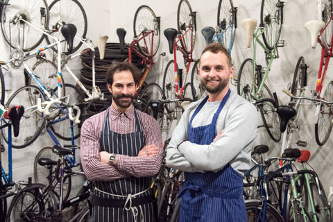 Rosario Vacca, left, and Tim Lloyd-Skinner. Credit: Matt Grayson