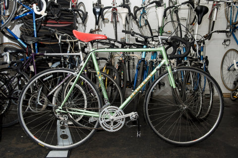 Inside East Bikes London. Credit: Matt Grayson