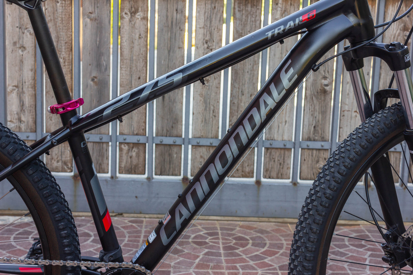 MTB CANNONDALE Trail 6 GOOD Cond. Size S 27.5 Upgrade 1x Skeleton ODI Custom