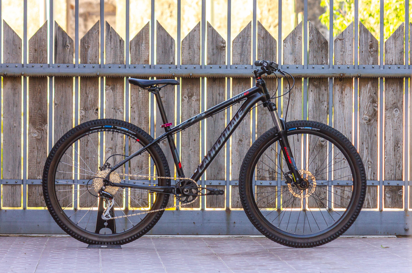 MTB CANNONDALE Trail 6 GOOD Cond. Size S 27.5 Upgrade 1x Skeleton ODI Custom