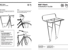 Carica l&#39;immagine nel visualizzatore di Gallery, BLB T-RACK - MATT BLACK-BASKET-Roger Garage Custom Bikes