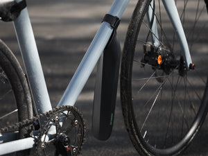 Ass Savers Mullet Regular Bicycle Cycle Bike Mudguard Black - Front